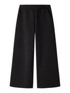 NAME IT Roka Wide Pant-Black Black front view