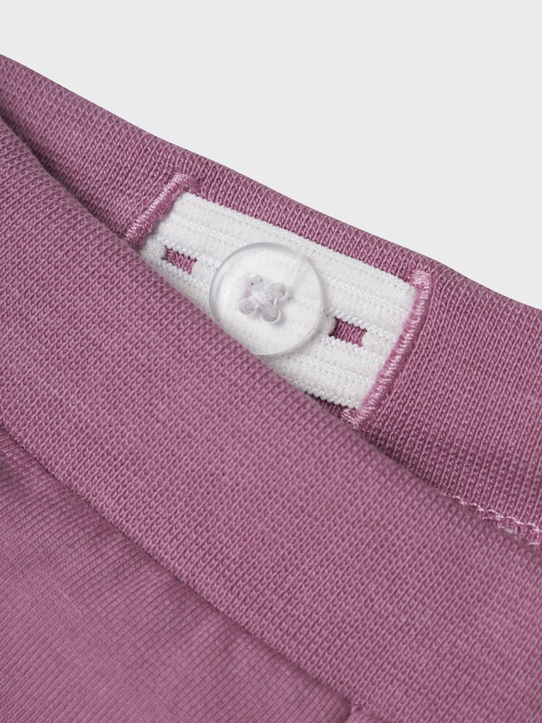 Sonia Mauve Orchid Sweat Pant-Waist adjuster view