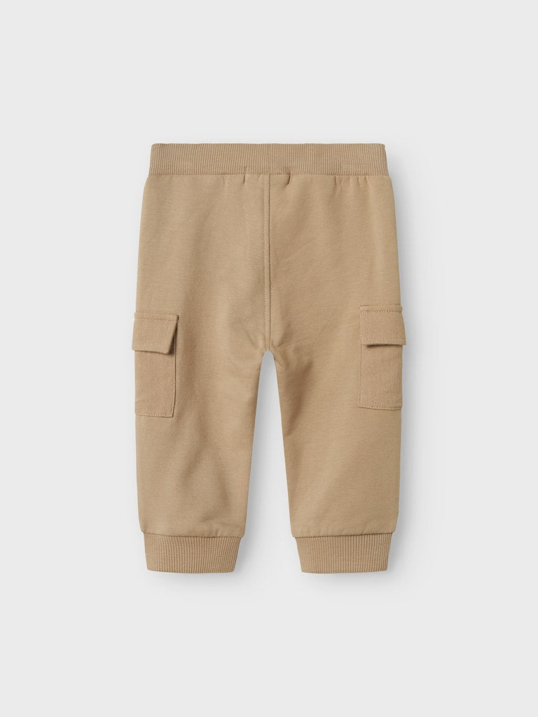 Boy's Solly Sweat Pant-Weathered Teak-Back View