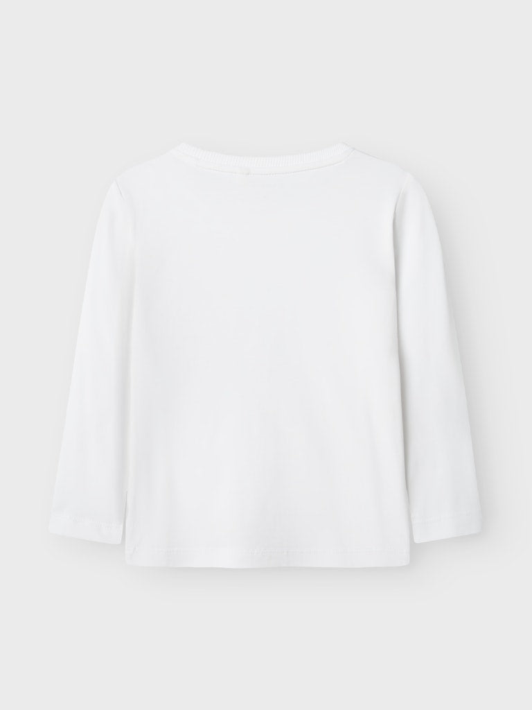 Sebber Long Sleeve Top-Bright White