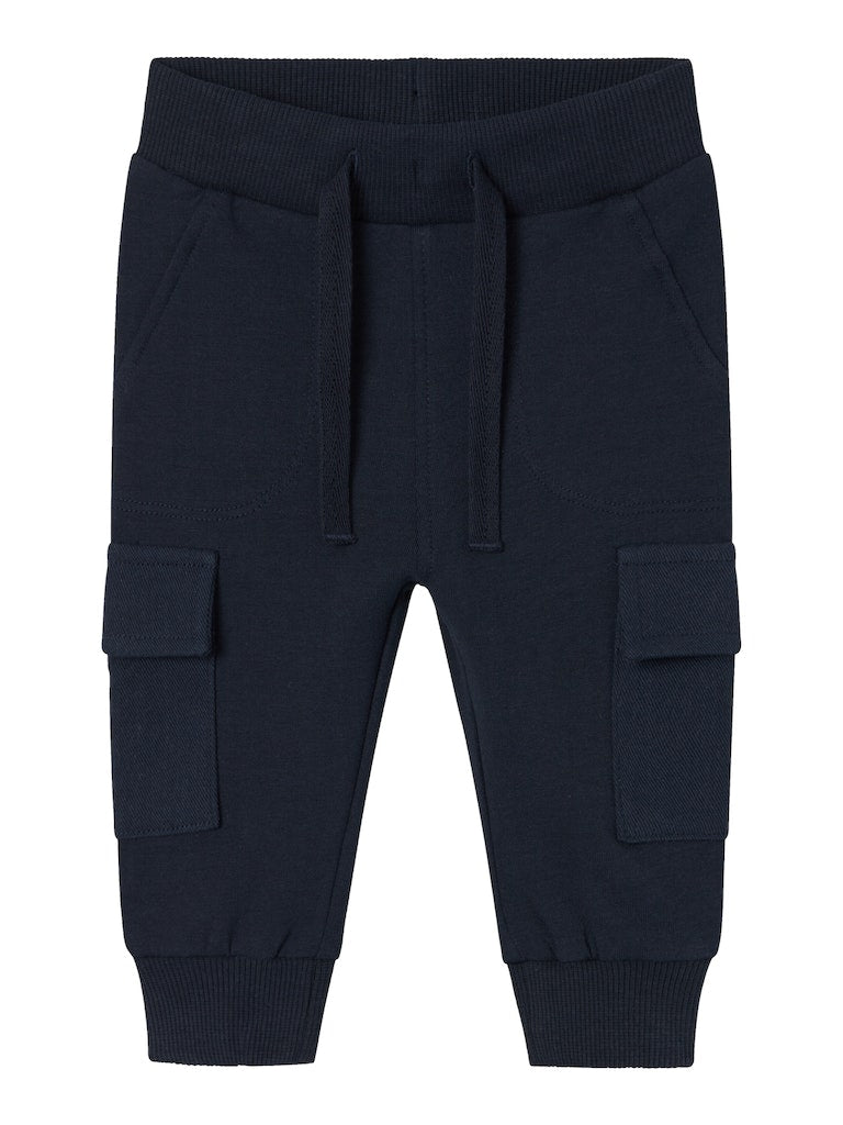 Boy's Solly Sweat Pant-Dark Sapphire-Front View