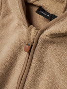 NAME IT Meeko Fleece Suit Timber Wolf detail view