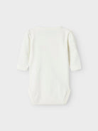 NAME IT Kinin Long Sleeve One Piece Body Cloud Dancer detail view