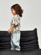 NAME IT Leander Short Sleeve Top Peyote detail view