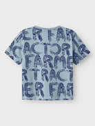 NAME IT Leander Short Sleeve Top Peyote side view