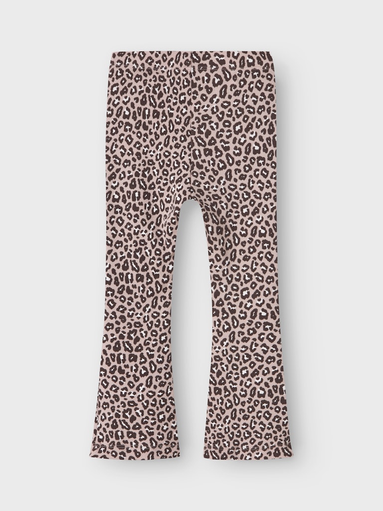 Leoana Flared Legging Pink-Front View
