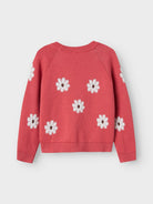 NAME IT Leia Long Sleeve Knit Rapture Rose detail view