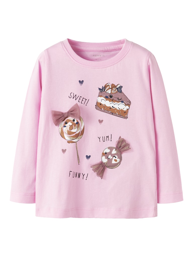 Ninna Long Sleeve Top-Sweet Dreams-Front View