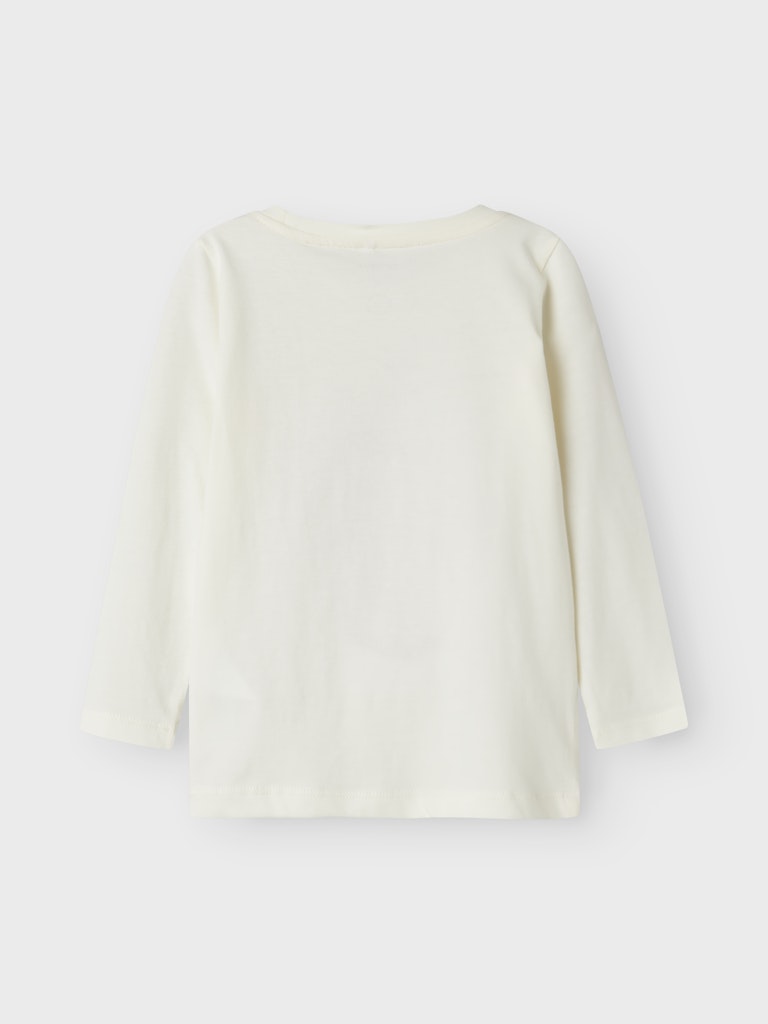 Ninna Long Sleeve Top-Cloud Dancer-Back View