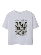 NAME IT Dagmar White Black Top White Black front view