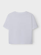 NAME IT Dagmar White Black Top White Black model front view