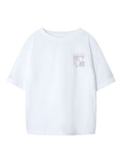 NAME IT Dagmar Bright White Top Bright White front view