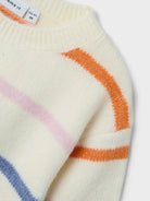 NAME IT Olenska Long Sleeve Knit Box-Cloud Dancer Cloud Dancer detail view