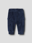 NAME IT Ronny Pant-Navy Blazer Navy Blazer model front view
