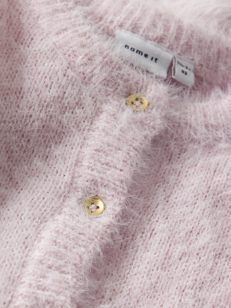 Revera Long Sleeve Knit Cardigan-Carinaria-Button Detail