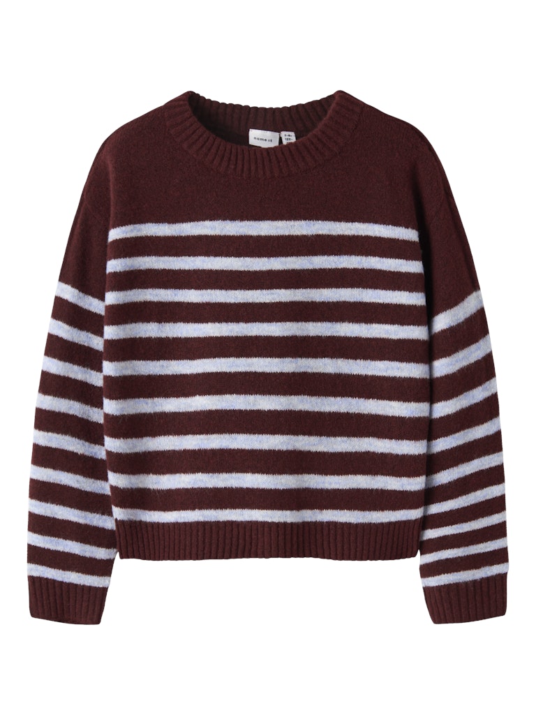 NAME IT Kally Brown Jumper Andorra front view