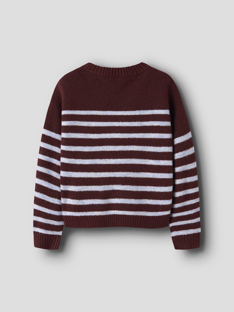 NAME IT Kally Brown Jumper Andorra model front view