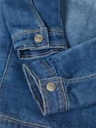 NAME IT Star Denim Jacket 2210-Medium Blue Denim Medium Blue Denim detail view