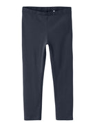 NAME IT Vivian Capri Legging-Dark Sapphire Dark Sapphire model front view