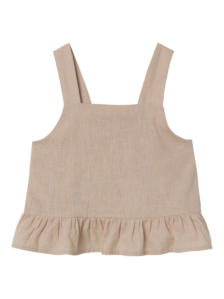 NAME IT Falinnen Strap Humus Top humus side view