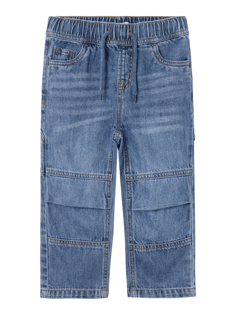 NAME IT Ryan Jogger Jeans 9900 - Dark Blue Denim Dark Blue Denim front view