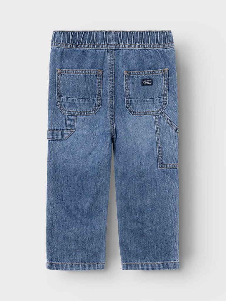 Ryan Jogger Jeans 9900 - Dark Blue Denim-Back detail view