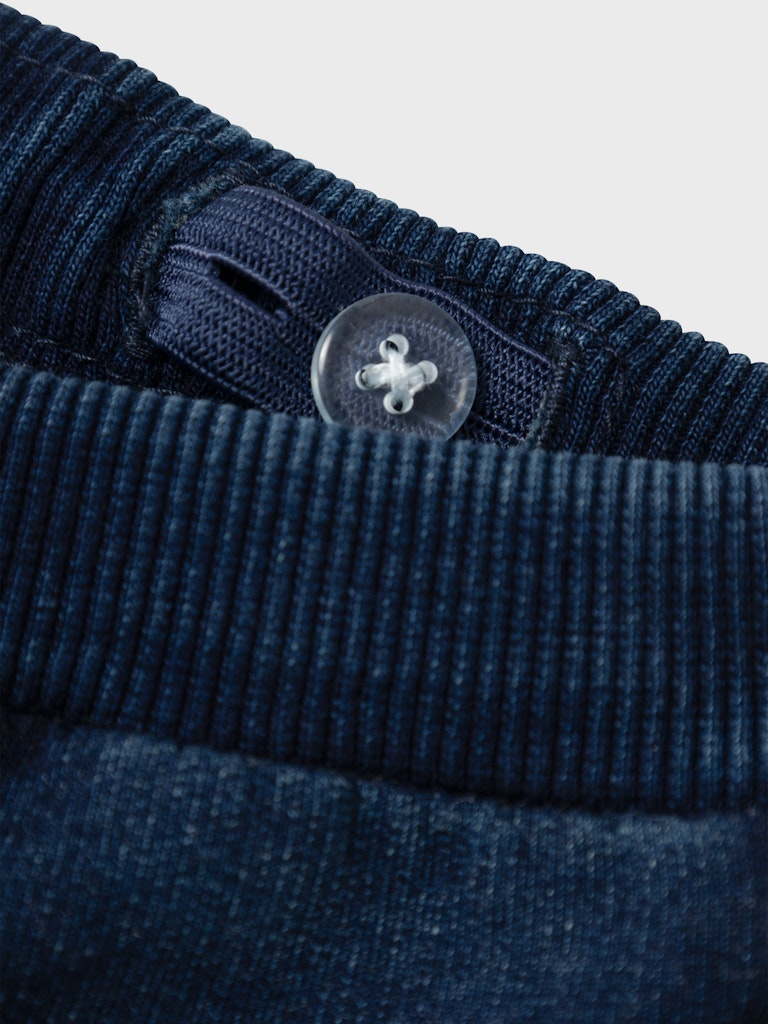 NAME IT Ben Baggy Sweat Cargo Jeans 2770-Dark Blue Denim Dark Blue Denim detail view