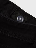 NAME IT Silas Black Slim Jeans Black back view