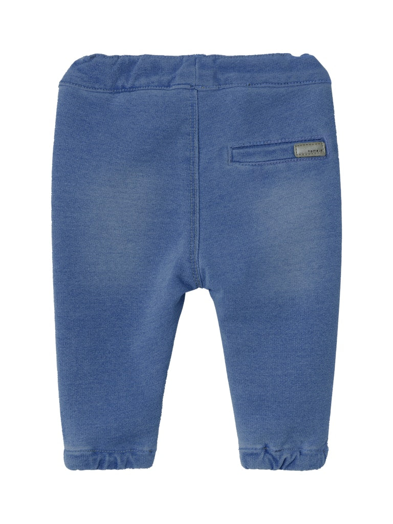 NAME IT Bella Round Medium Blue Denim Jeans Medium Blue Denim model front view