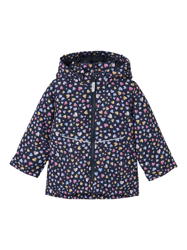 Maxi Heart Print  Dark sapphire Jacket