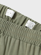 NAME IT Bella Green Cargo Pants Deep Lichen Green side view
