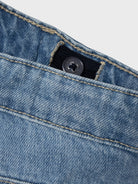 NAME IT Rose Wide Jeans 5529 Medium Blue Denim detail view