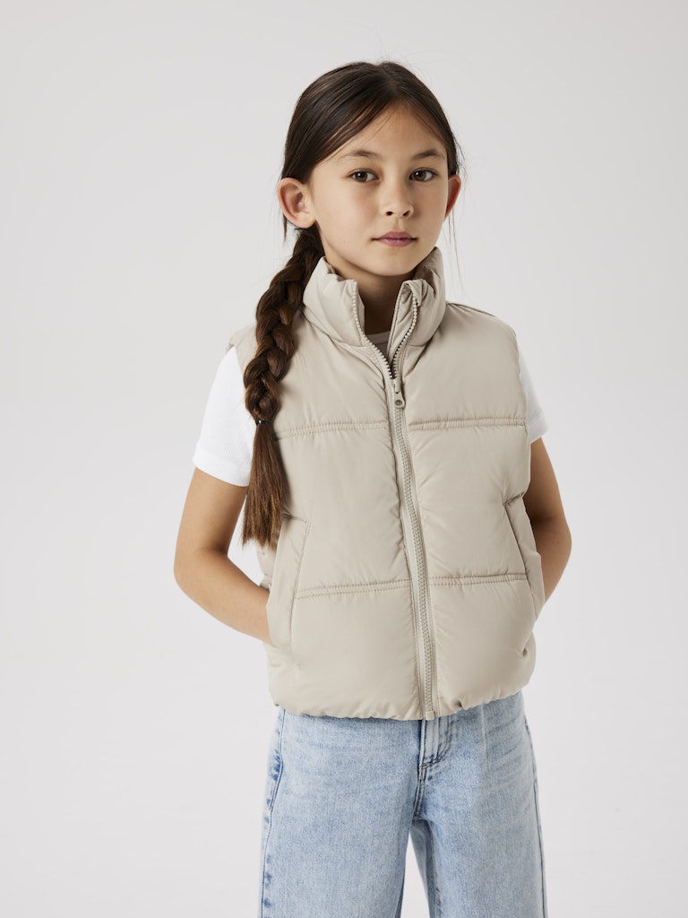 NAME IT Maket Pure Cashmere Gilet Pure Cashmere front view
