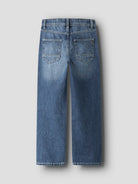 NAME IT Ryan Straight Jeans 5950 Medium Blue Denim side view