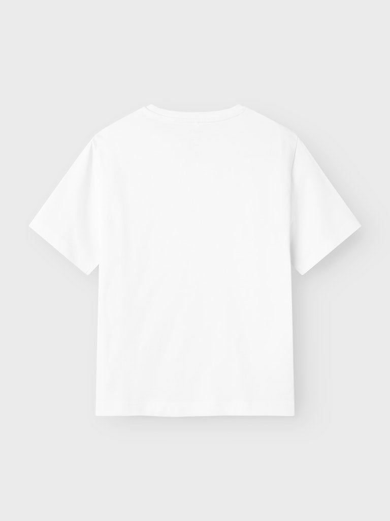 NAME IT Grega Bright White Top Bright White back view