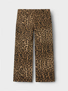 NAME IT Rose Wide Twill Pants 4444-Silver Mink Silver Mink detail view