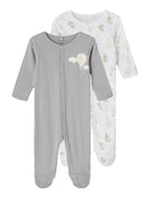 NAME IT 2 Pack Alloy Ballon Nightsuit Alloy front view