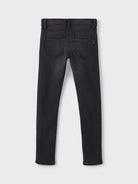 NAME IT Silas Slim Fit 2467 Pant Noos Dark Blue Denim flat front view