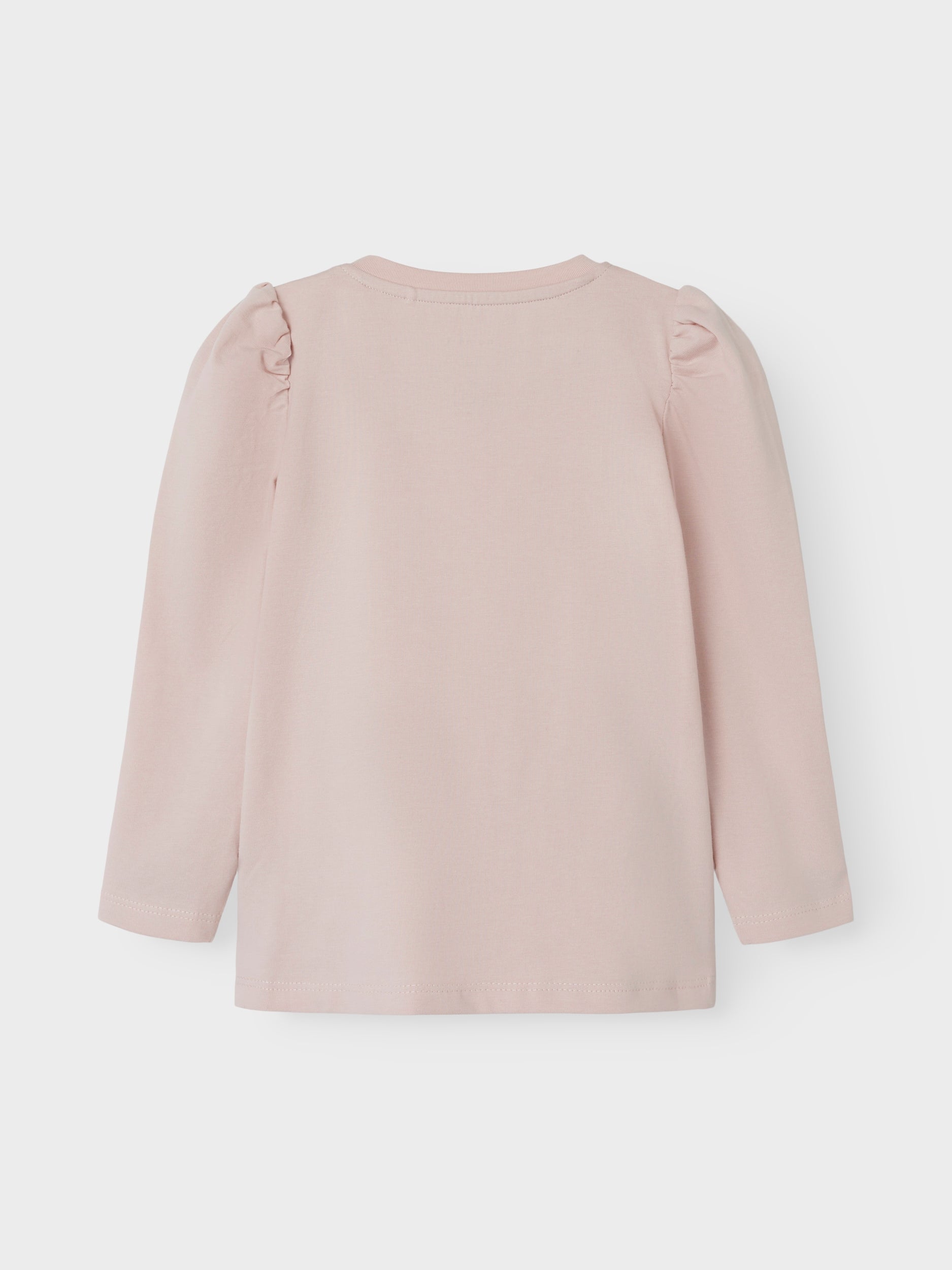 Girl's Bea Long Sleeve Top-Sepia Rose-Back View