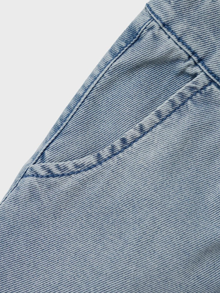 Bella 1544 Wide Light blue Jeans-Side pocket view