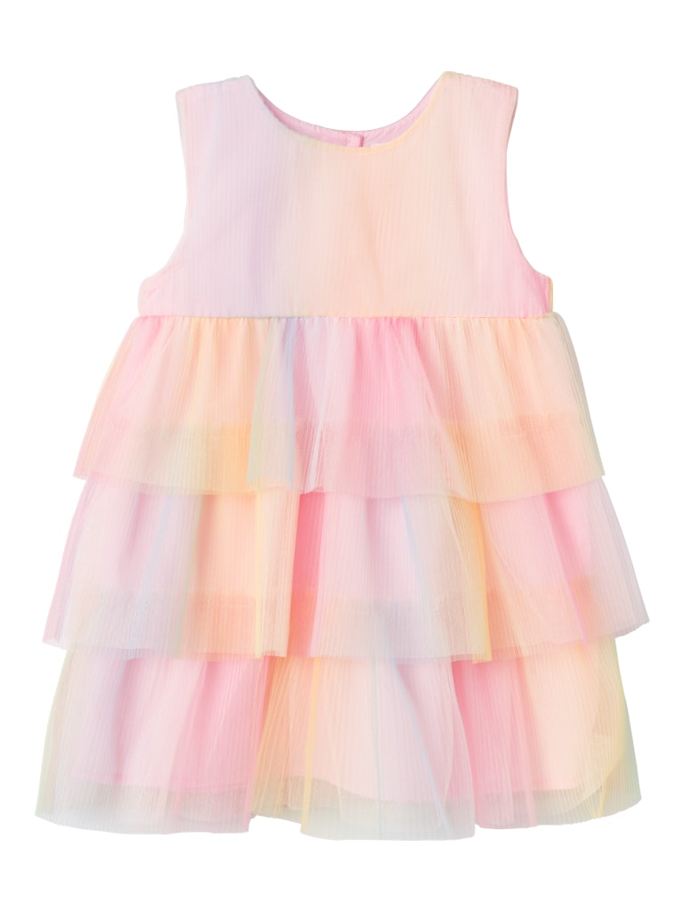 Girl's Famille Spencer Dress-Cashmere Rose-Front View