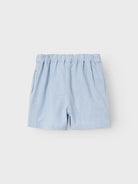 NAME IT Falinnen Shorts-Chambray Blue Chambray Blue back view