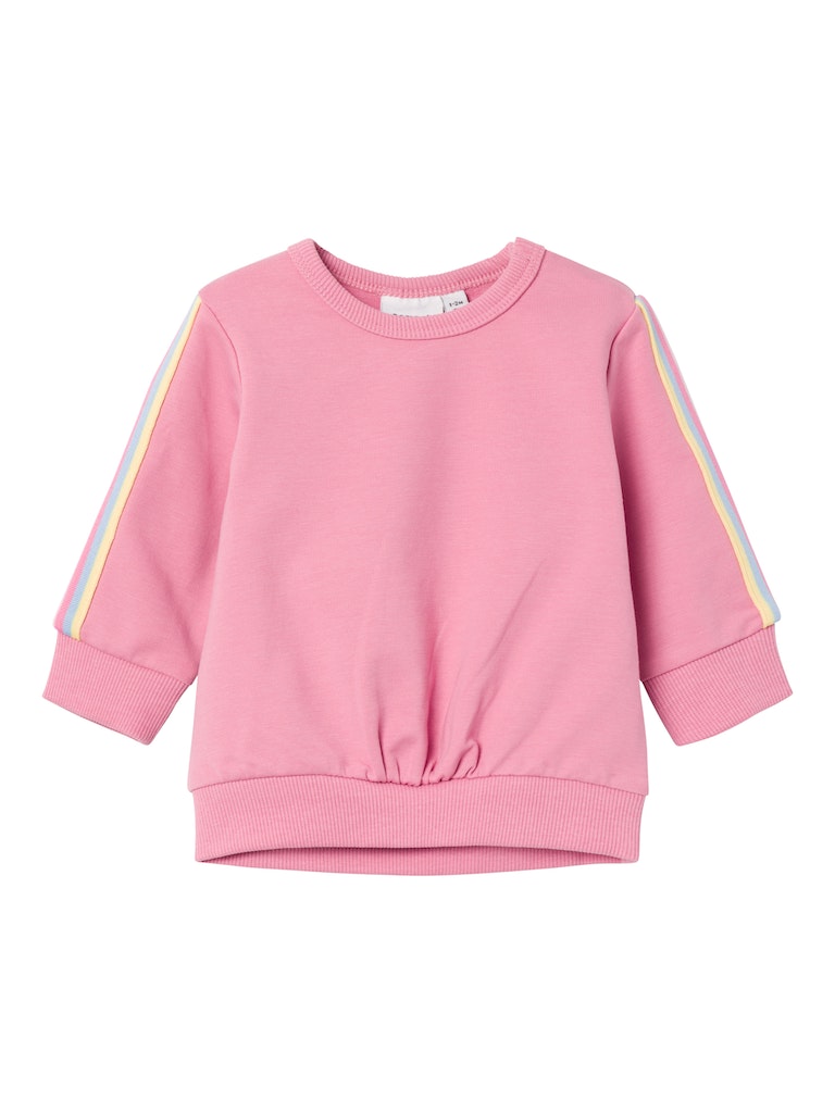 Girl's Fabet Long Sleeve Sweat-Cashmere Rose-Front View