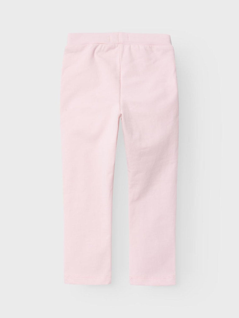 Girl's Frani Light Sweat Legging-Parfait Pink-Back View