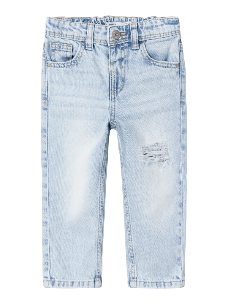 Boy's Silas Tapered Jeans 5790-Light Blue Denim-Front View