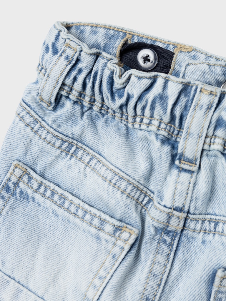 Boy's Silas Tapered Jeans 5790-Light Blue Denim-Waist View