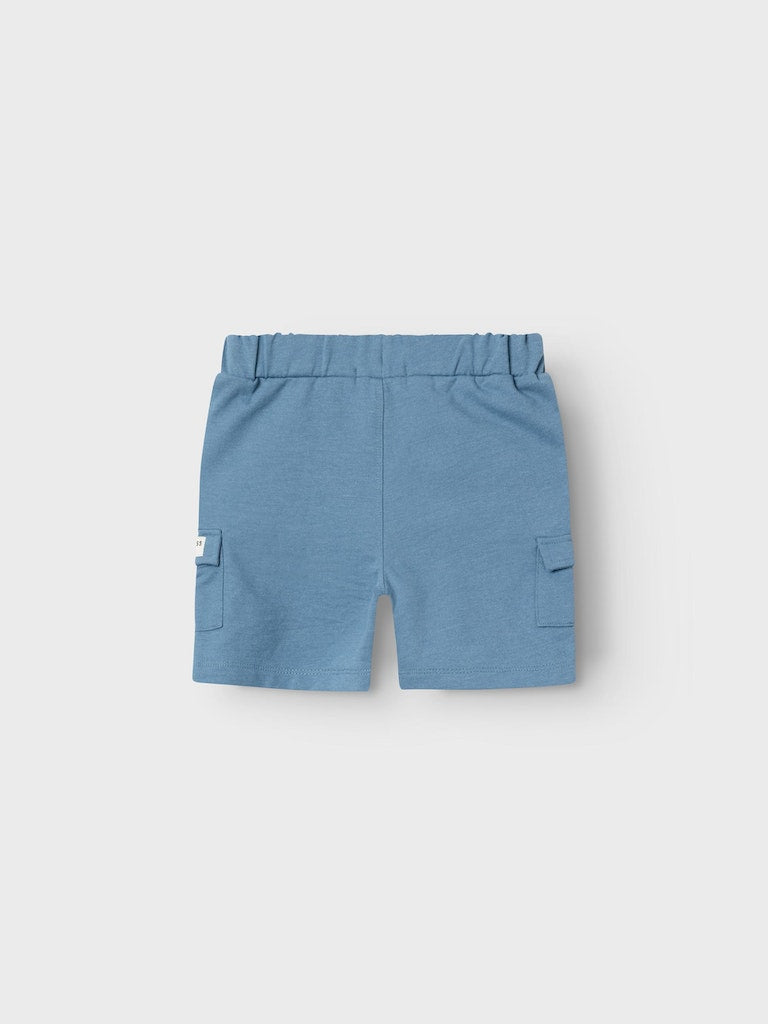 Hajdar Sweat Provincial Blue Shorts-Back view