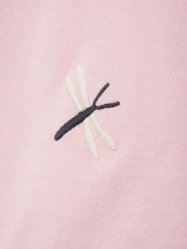NAME IT Hillia Long Sleeve Sweat-Parfait Pink Parfait Pink detail view