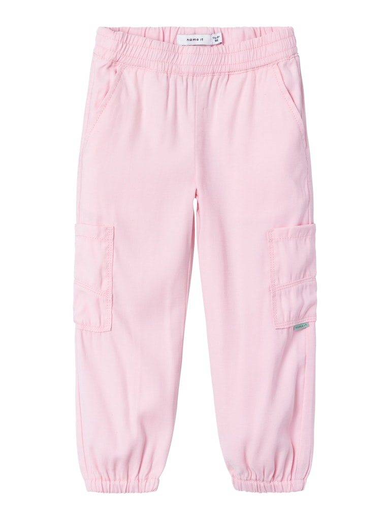 Bella Round Twill Pant -Parfait Pink
