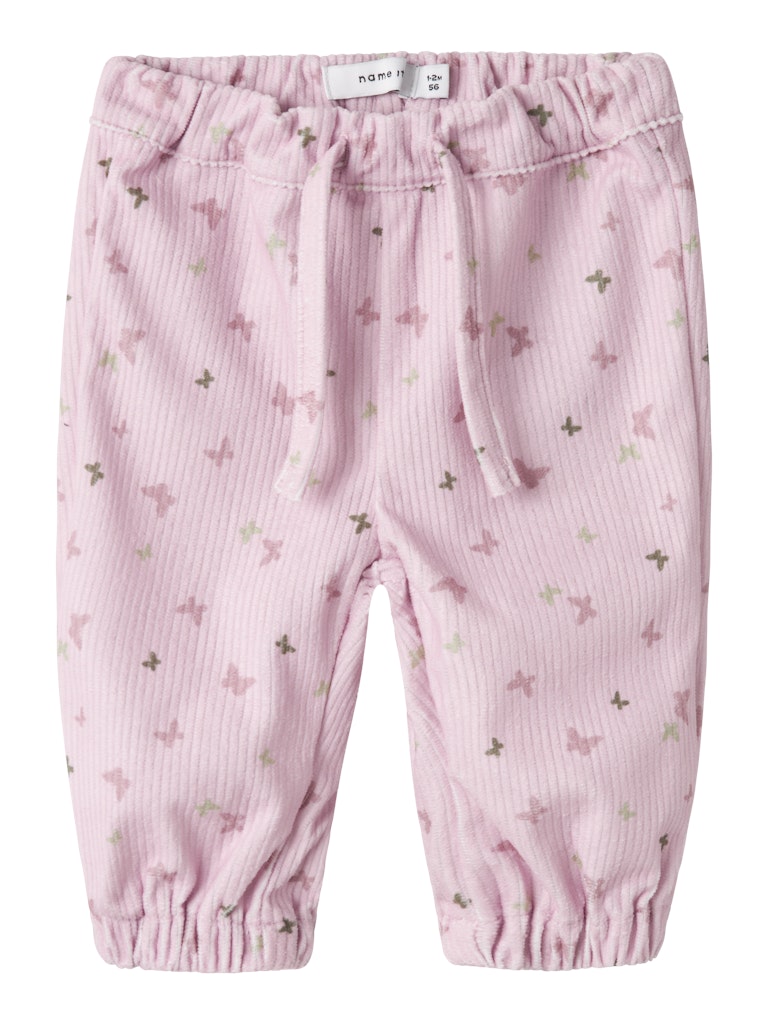 NAME IT Bisille Winsome Orchid Cord Pant Winsome Orchid front view